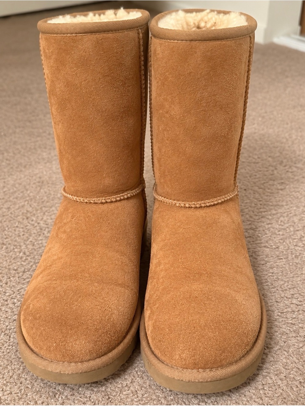 UGG Women's Classic Tall Suede Boots in Chestnut